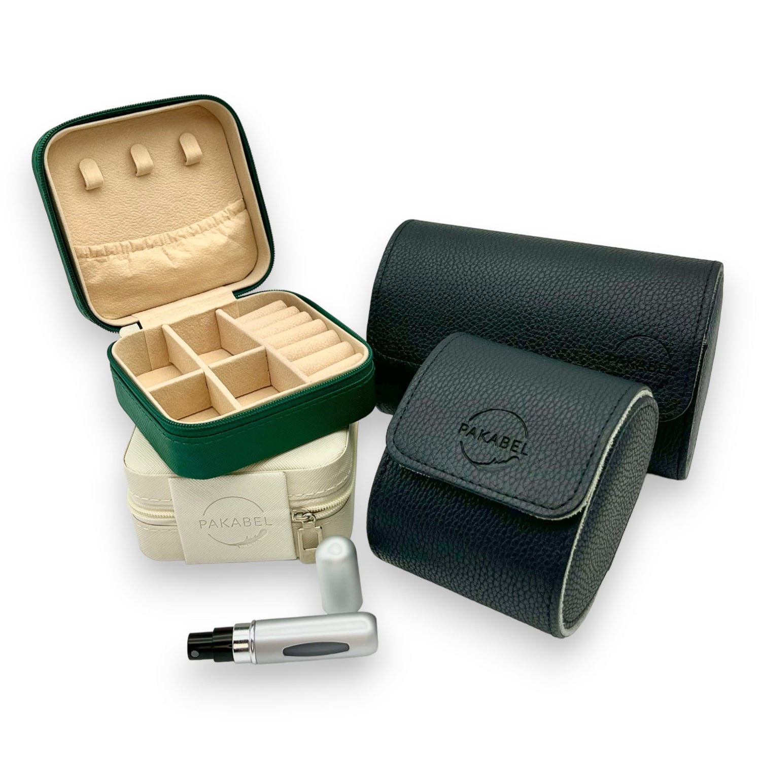 A collection of products designed for you to take your valuables with you without taking up too much space